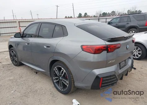 2025 BMW X2 xDrive28I z USA, uszkodzony, nr VIN WBX63GM09S5094750